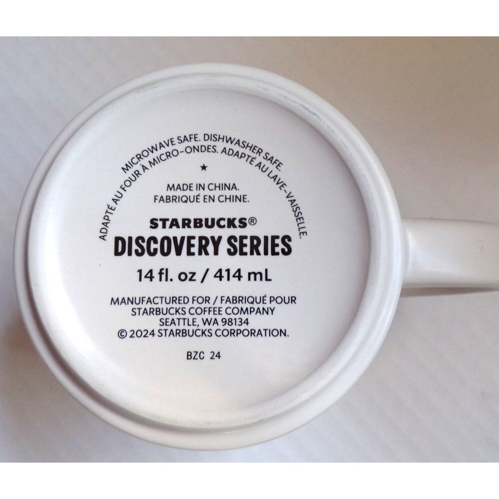 Starbucks 2024 Miami Florida Discovery Series 14oz Ceramic Mug NEW IN BOX - Picture 7 of 7